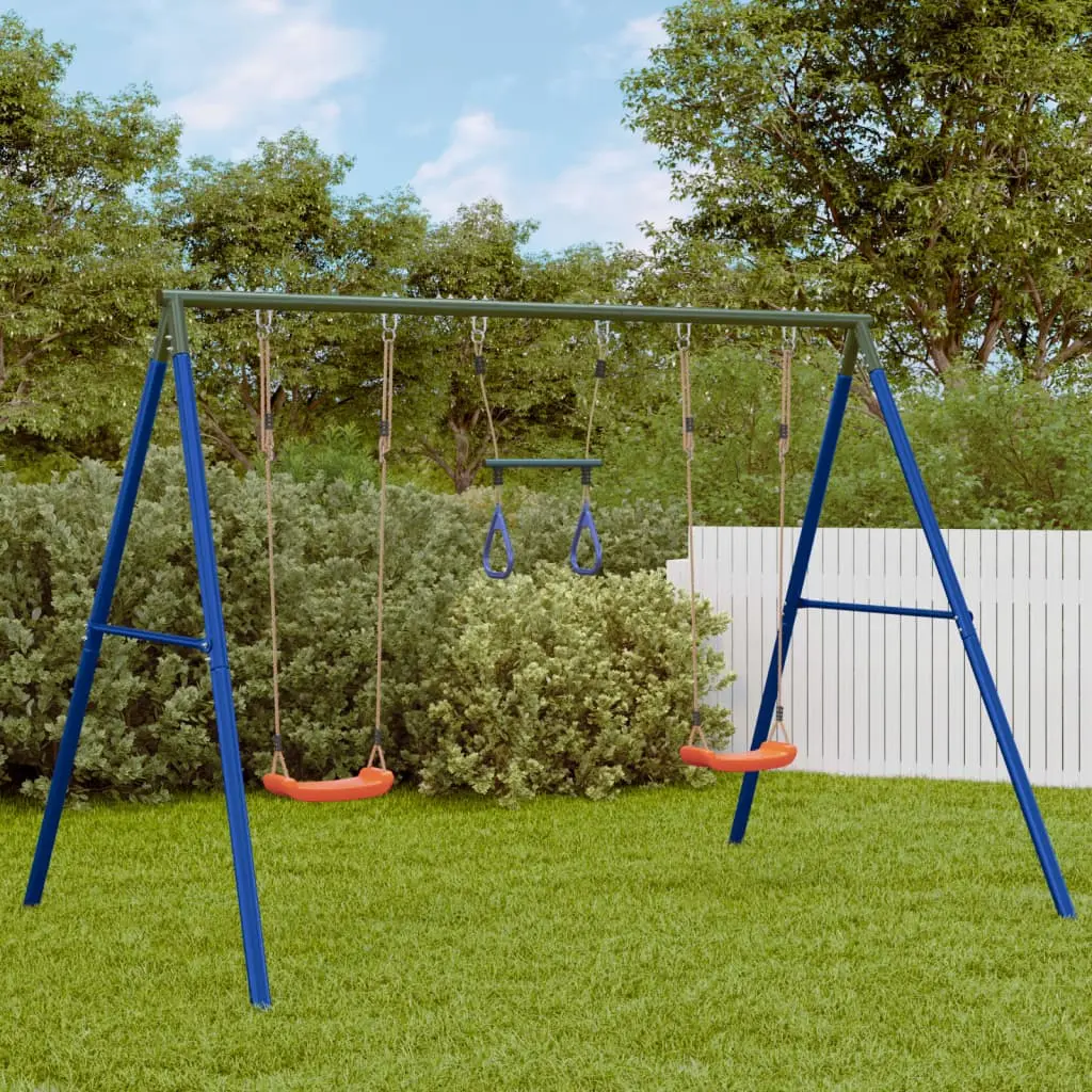 Set Gioco da Esterno con Altalene e Trapezio