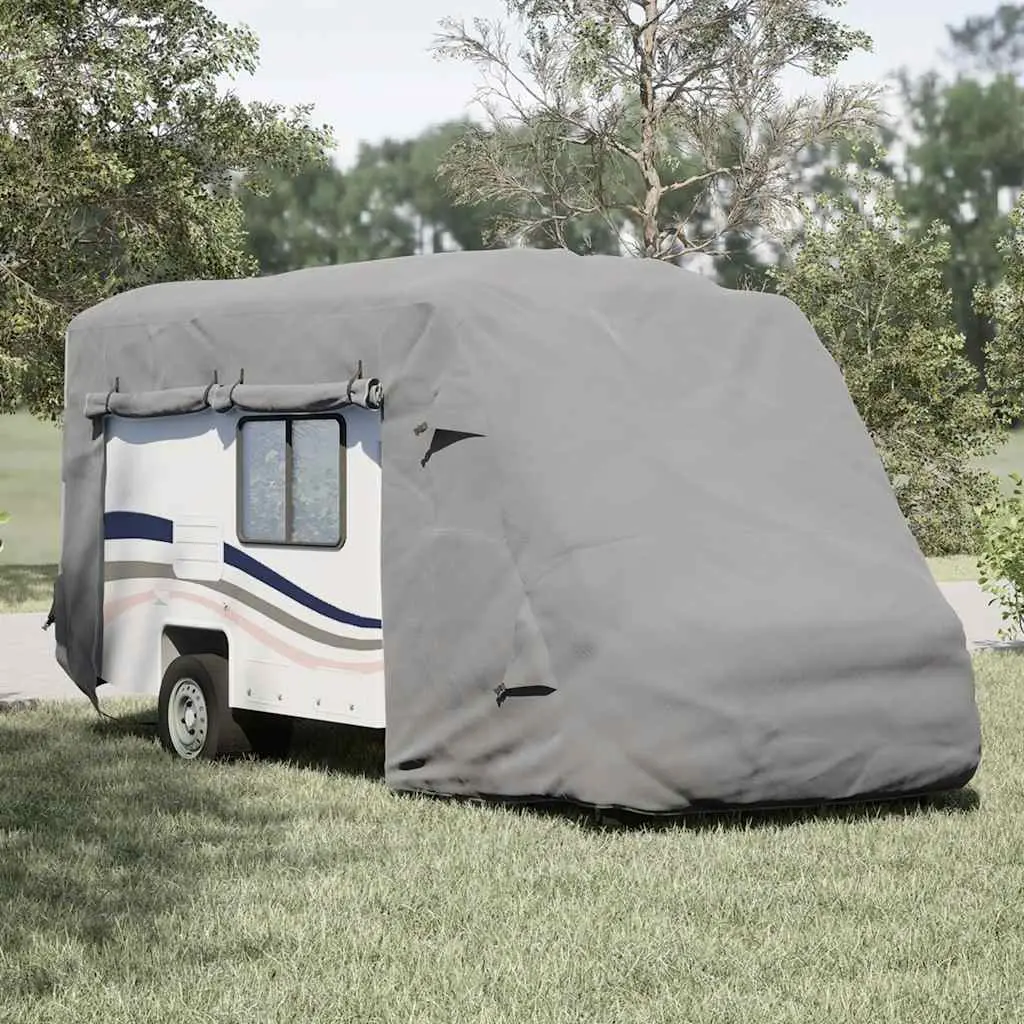 Telo per Camper Grigio 610x235x275 cm in Tessuto Non Tessuto