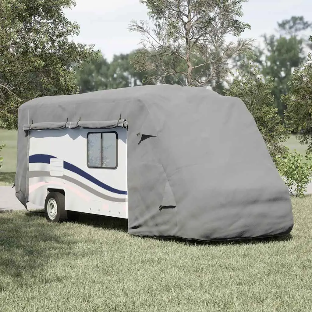 Telo per Camper Grigio 660x235x275 cm in Tessuto Non Tessuto