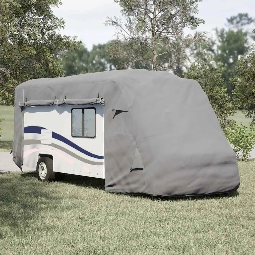 Telo per Camper Grigio 730x235x275 cm in Tessuto Non Tessuto