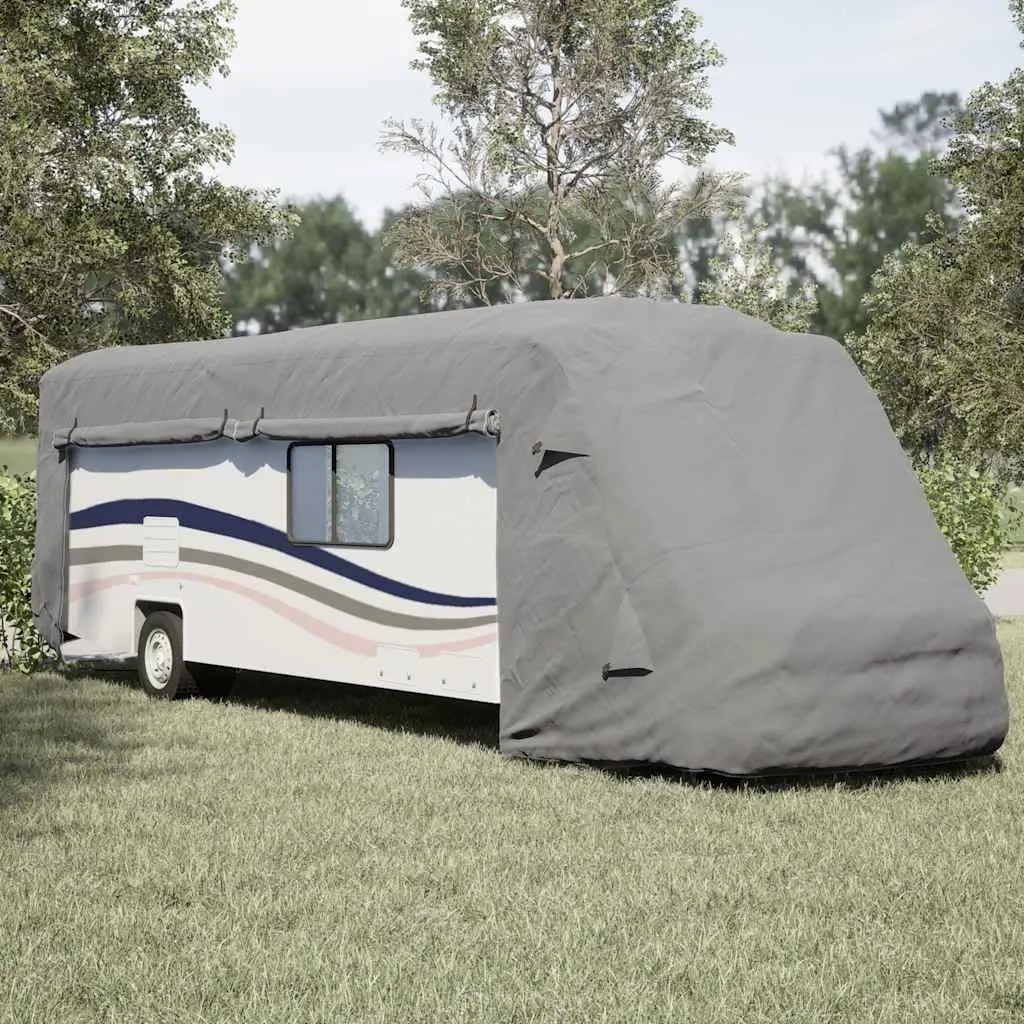 Telo per Camper Grigio 870x235x275 cm in Tessuto Non Tessuto