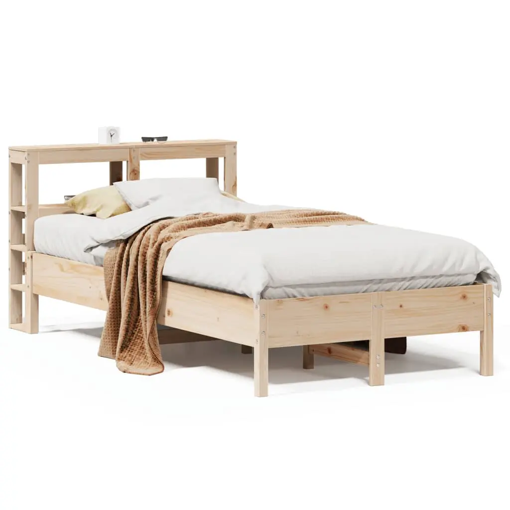 Letto senza Materasso 90x200 cm in Legno Massello di Pino