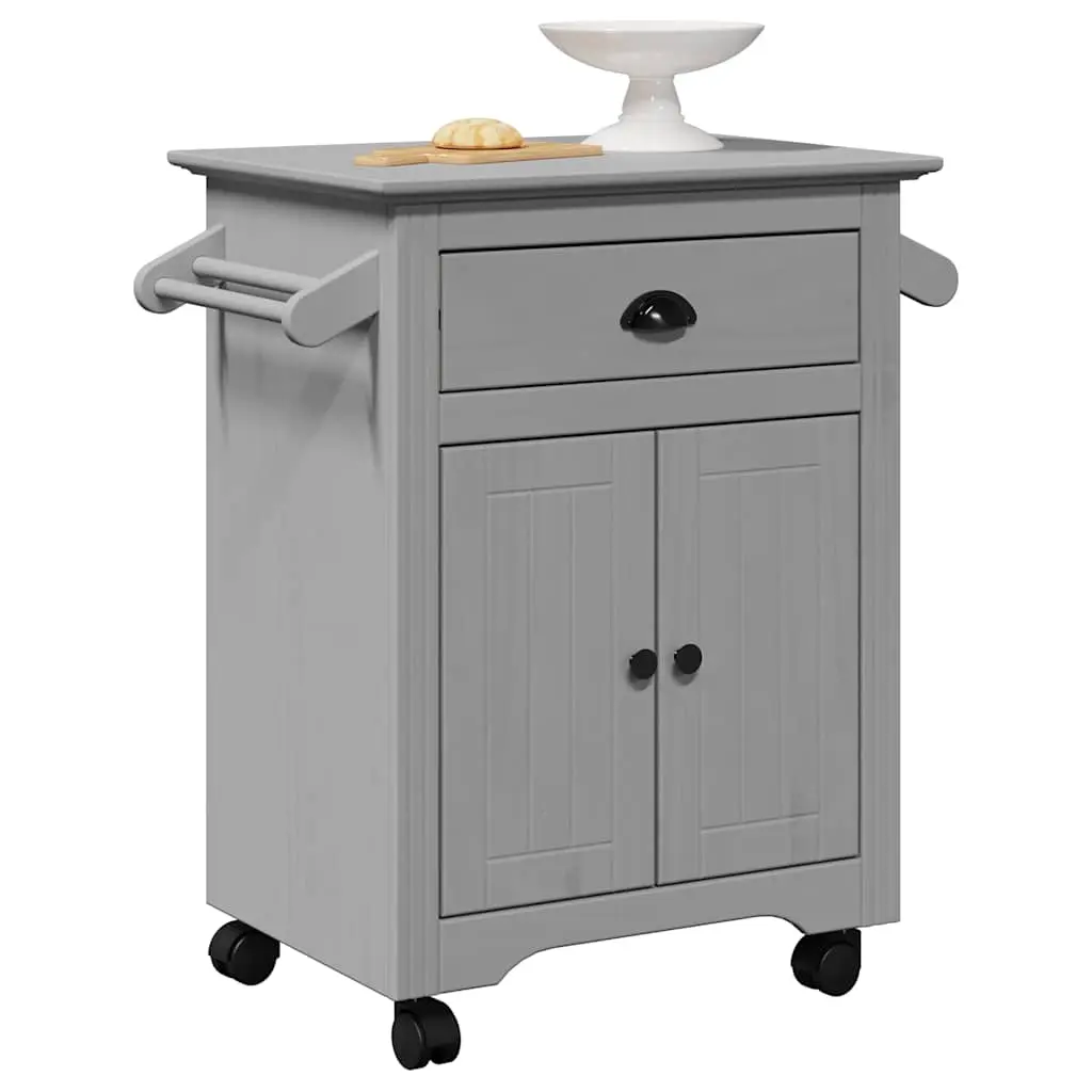 Carrello da Cucina BODO Grigio 72x45x80 cm