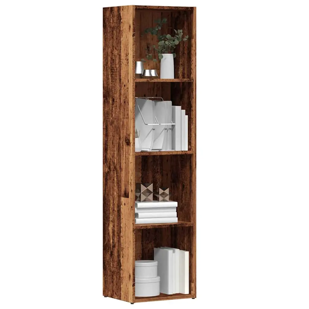 Libreria in Legno Antico 36x30x114 cm in Legno Multistrato