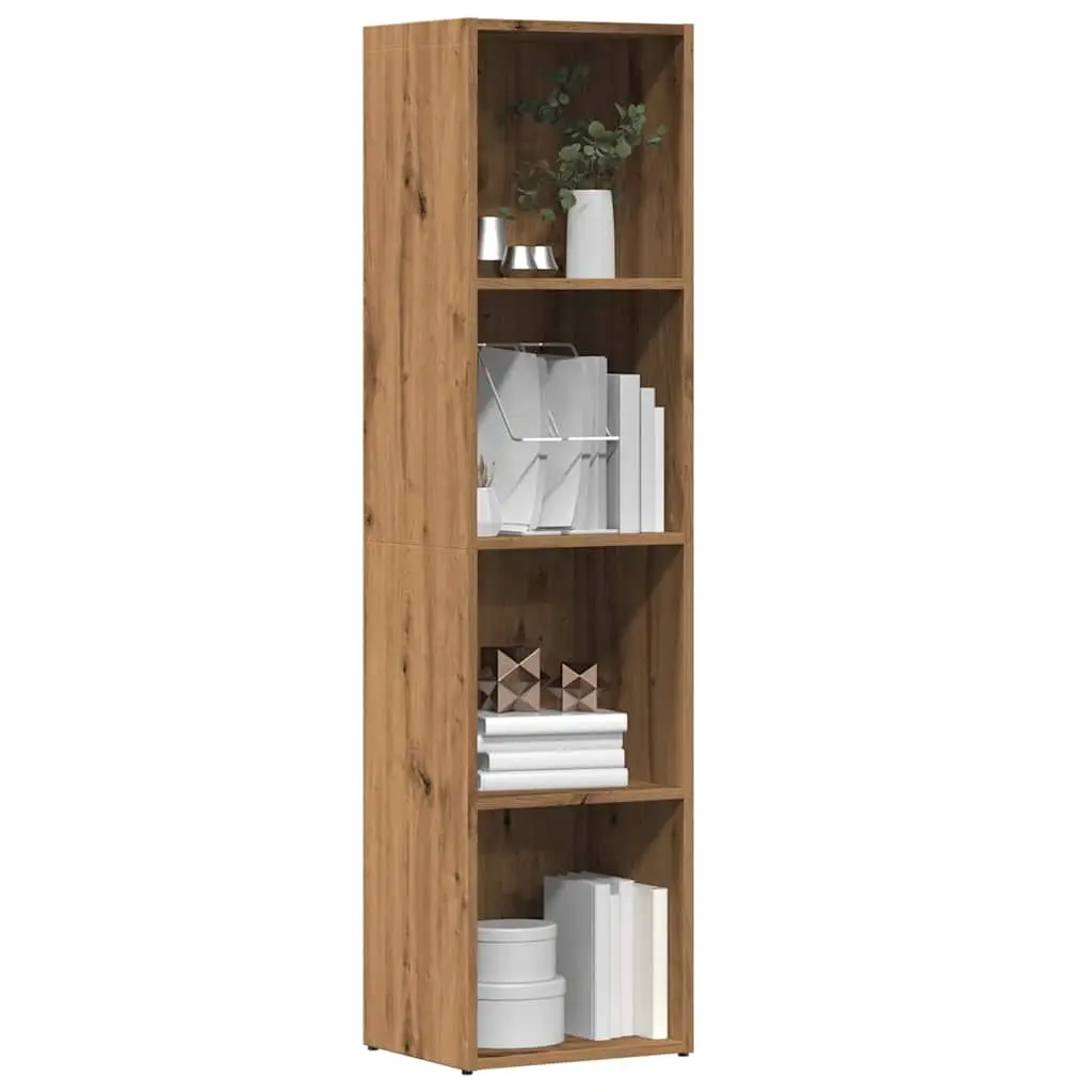 Libreria Rovere Artigianale 36x30x114 cm in Legno Multistrato