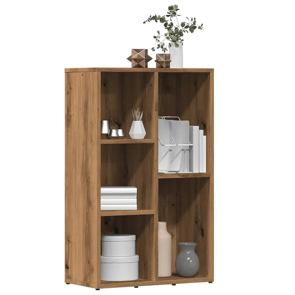 Libreria Rovere Artigianale 45x25x80 cm Legno Multistrato