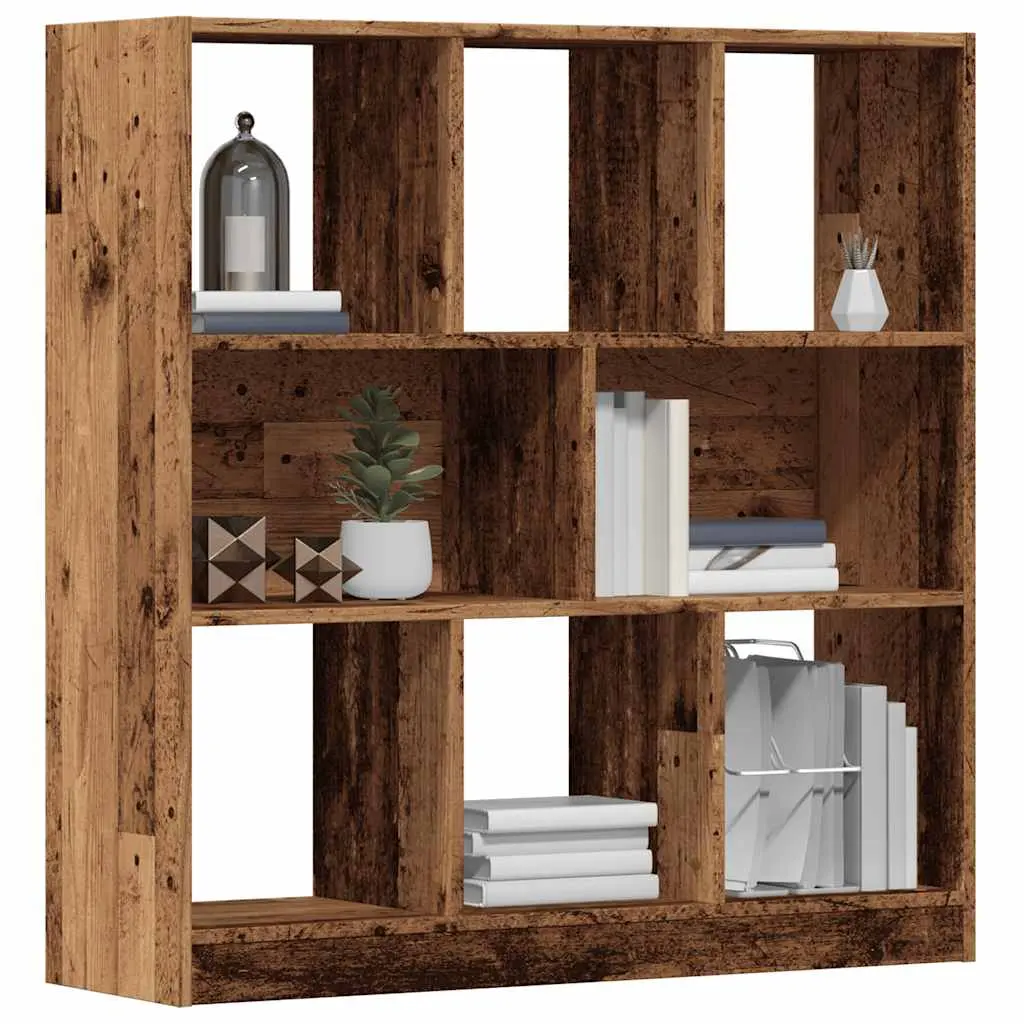 Libreria in Legno Antico 97,5x29,5x100 cm Legno Multistrato