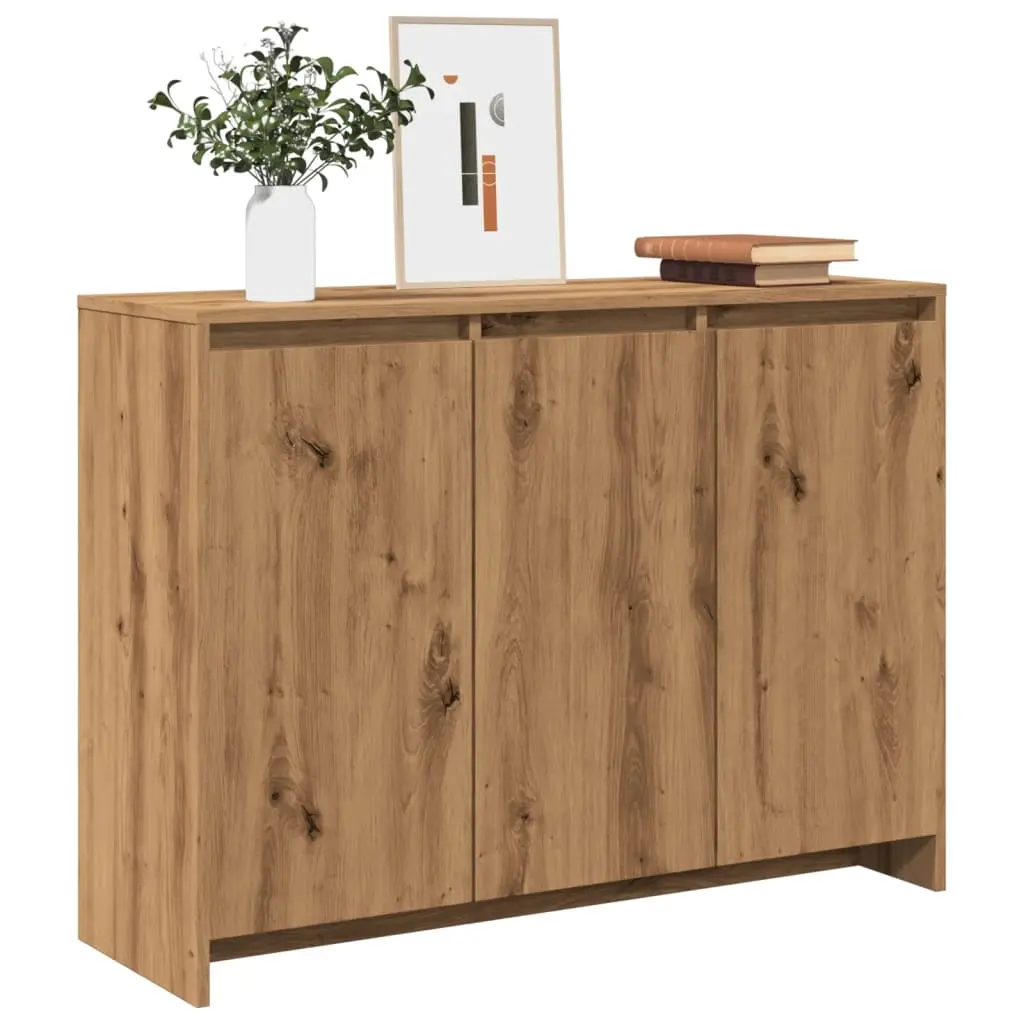 Credenza Rovere Artigianale 102x35x70 cm in Truciolato