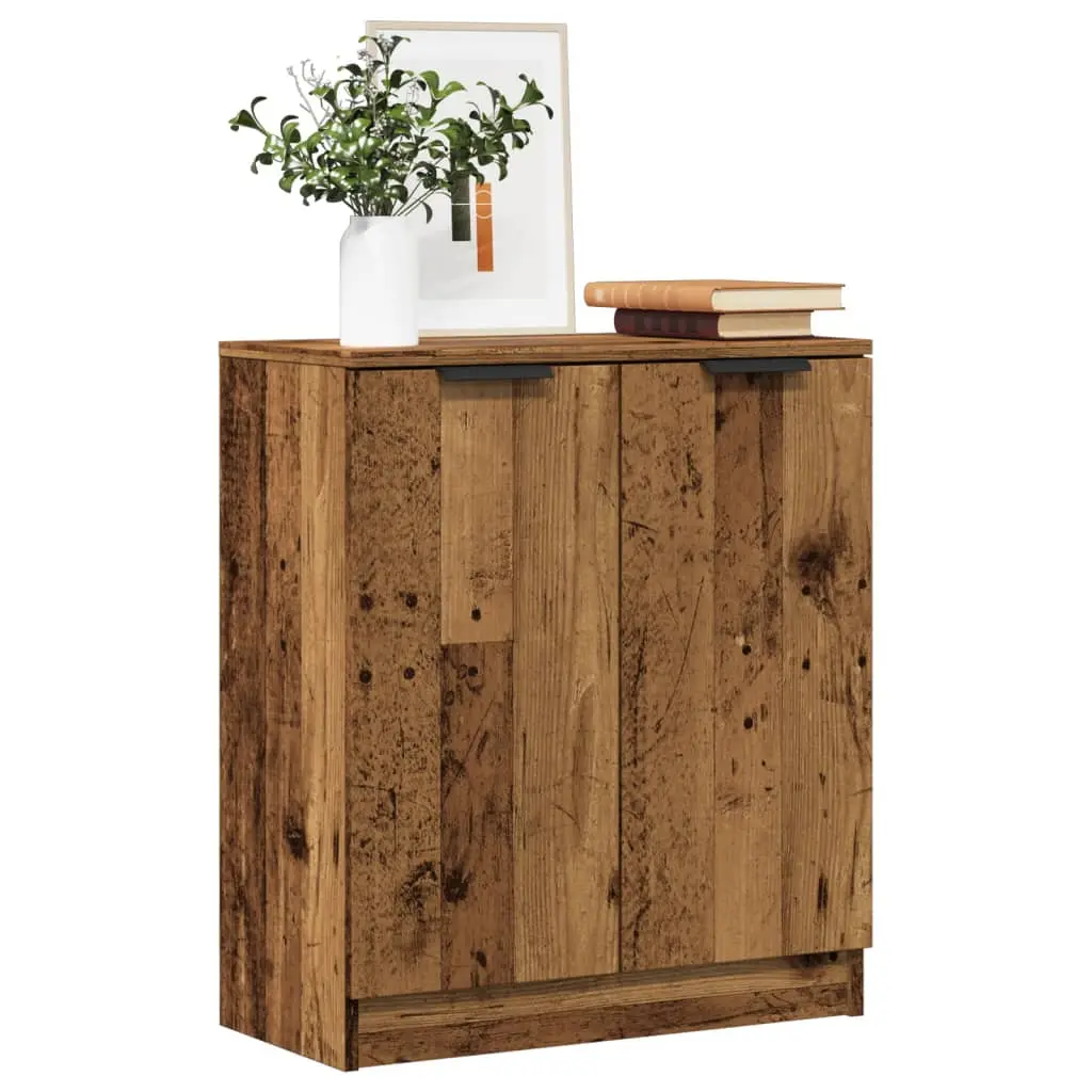 Credenza Legno Antico 60x30x70 cm in Truciolato