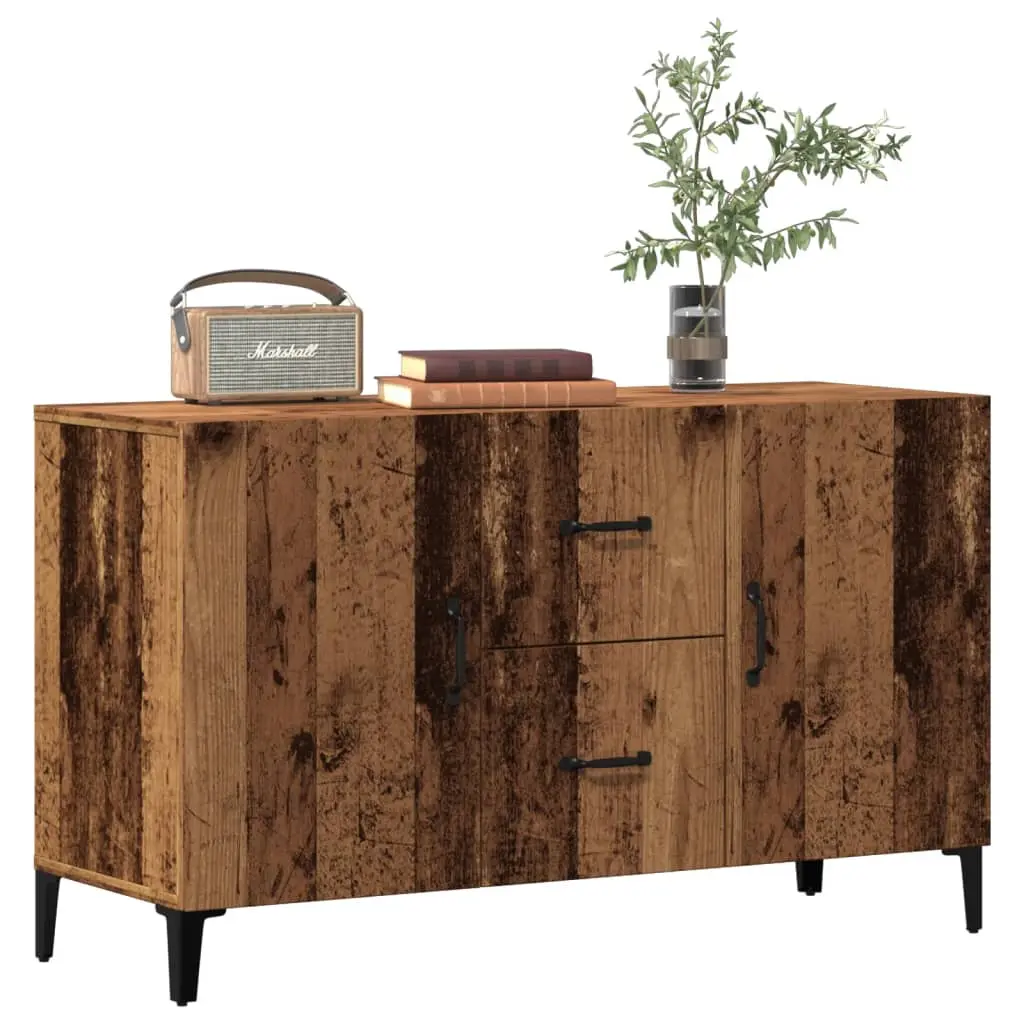 Credenza Legno Antico 100x36x60 cm in Legno Multistrato