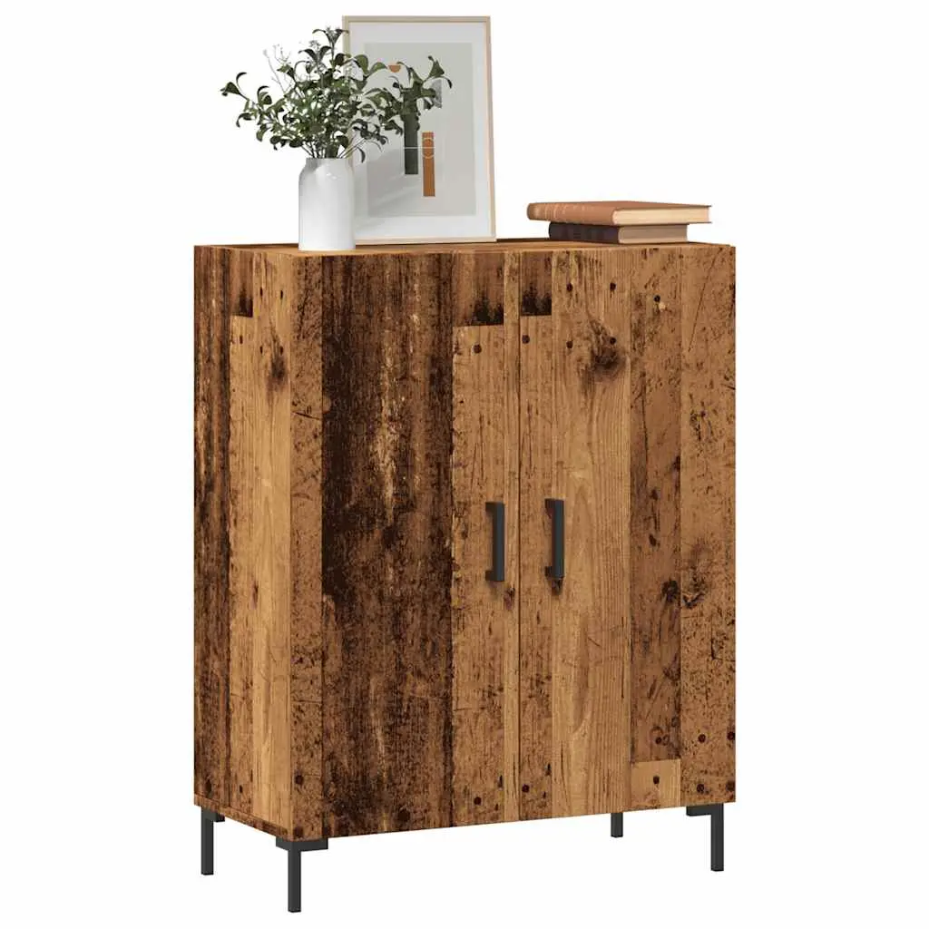 Credenza Legno Antico 69,5x34x90 cm in Legno Multistrato