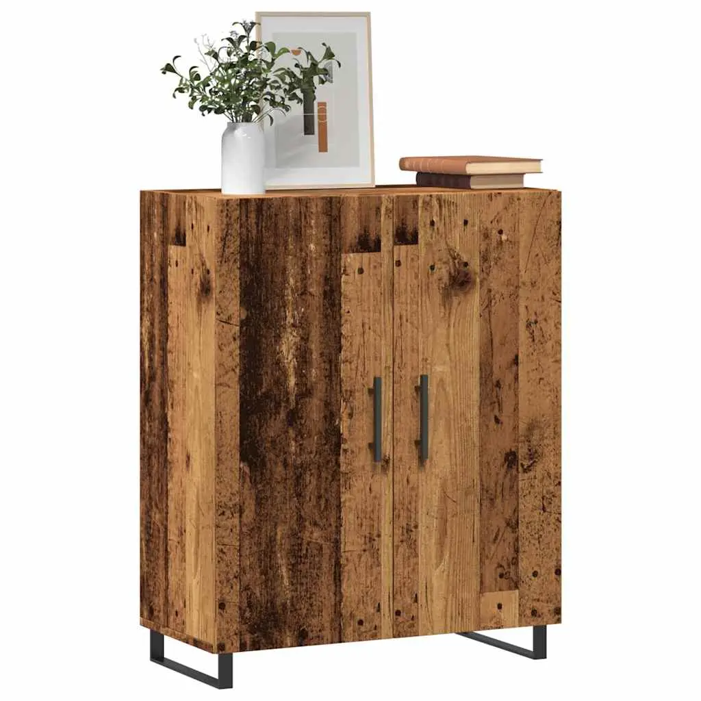 Credenza Legno Antico 69,5x34x90 cm in Legno Multistrato