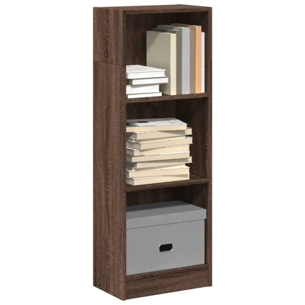 Libreria Rovere Marrone 40x24x109 cm in Truciolato