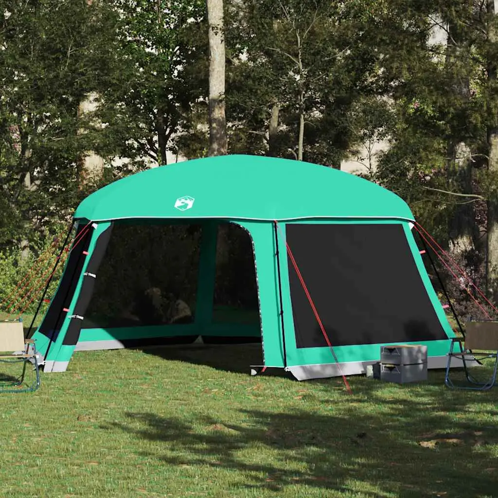 Tenda da piscina con Patta Rimovibile&Pareti in Rete 618x532 cm