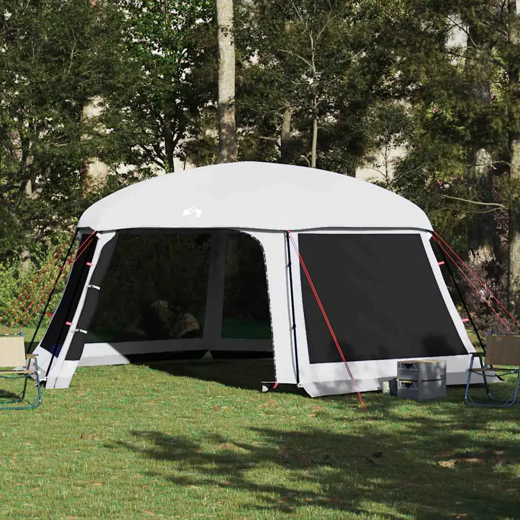 Tenda da piscina con Patta Rimovibile&Pareti in Rete 618x532 cm