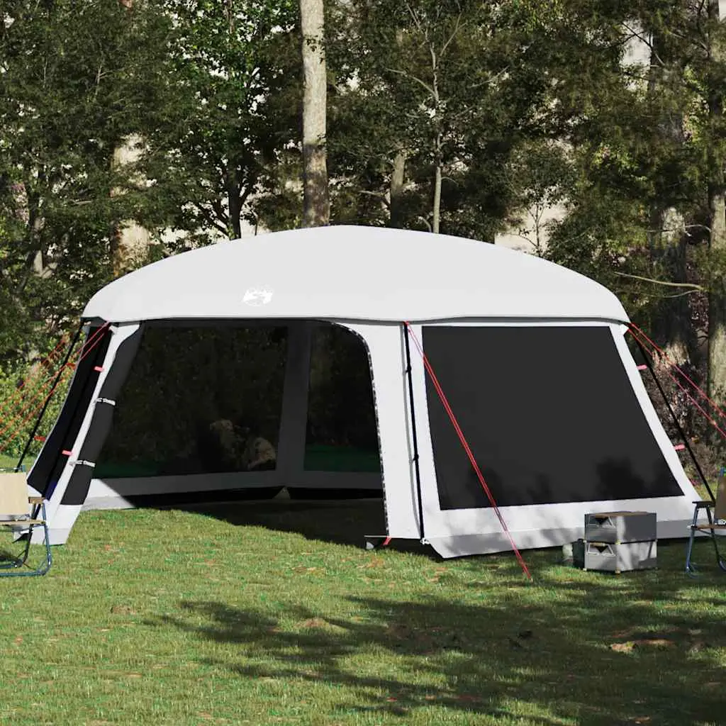 Tenda da piscina con Patta Rimovibile&Pareti in Rete 670x590 cm