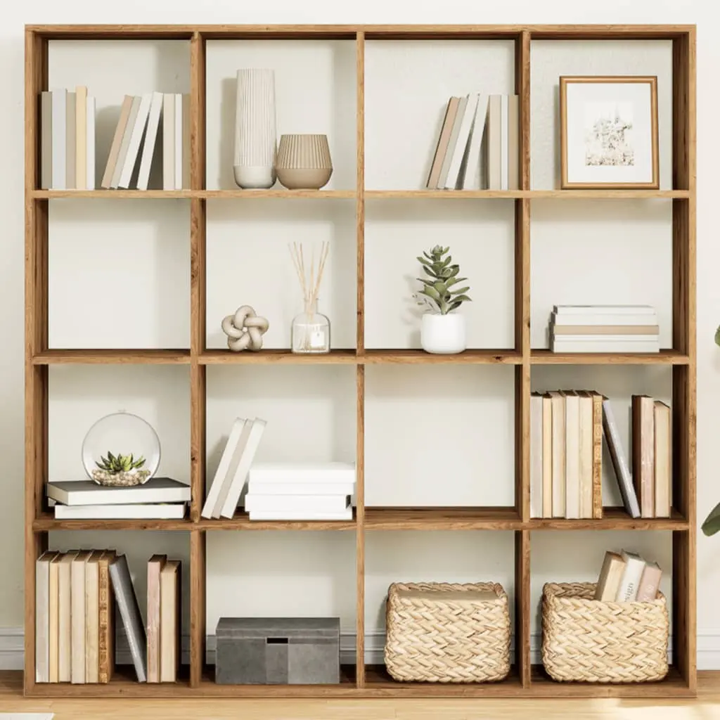 Libreria Rovere Artigianale 102x29x143 cm in Legno Multistrato