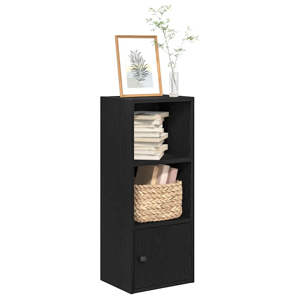 Libreria Rovere Nero 31x24x77 cm in Legno Multistrato