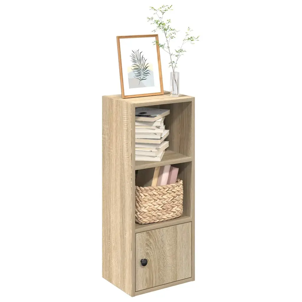 Libreria Rovere Sonoma 31x24x77 cm in Legno Multistrato