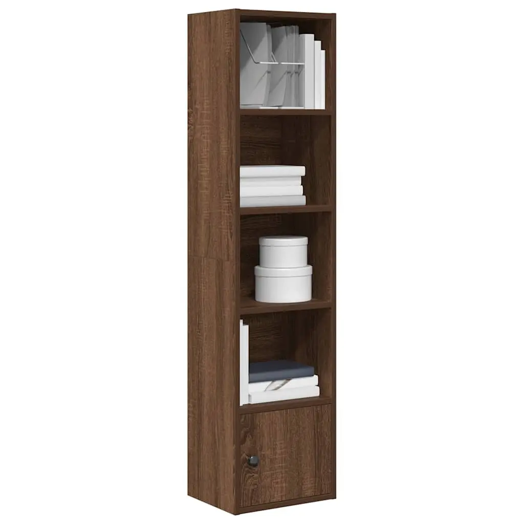 Libreria Rovere Sonoma 31x24x127 cm in Legno Multistrato