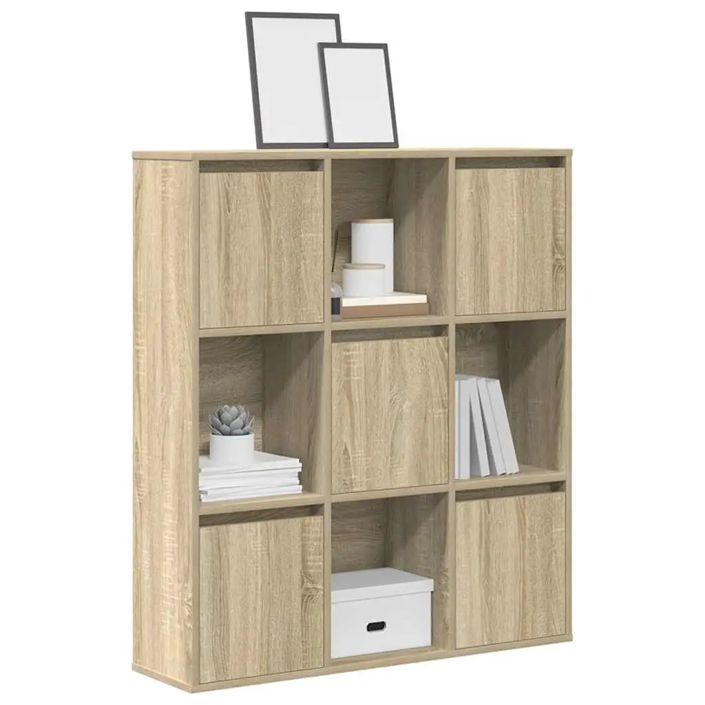 Libreria Rovere Sonoma 89x24x101,5 cm in Legno Multistrato