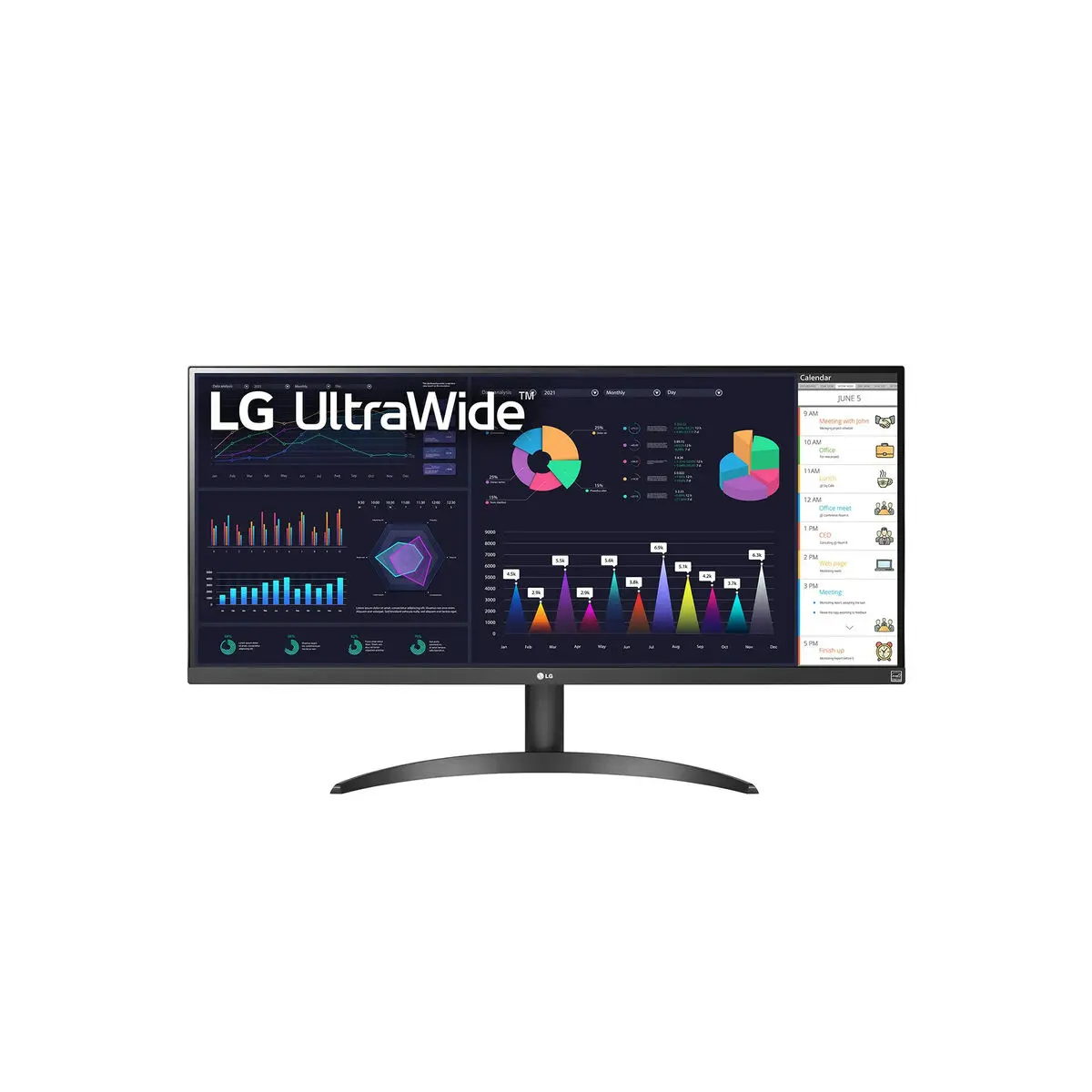 Monitor LG 34WQ500-B 34" UltraWide Full HD 100 Hz