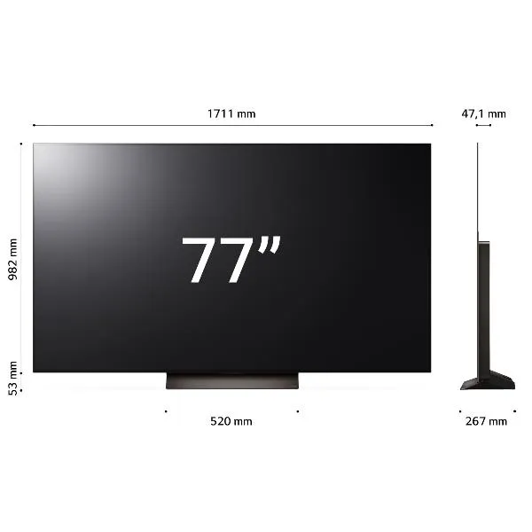 77 OLED EVO C4 4K UHD WEBOS24 BASEC