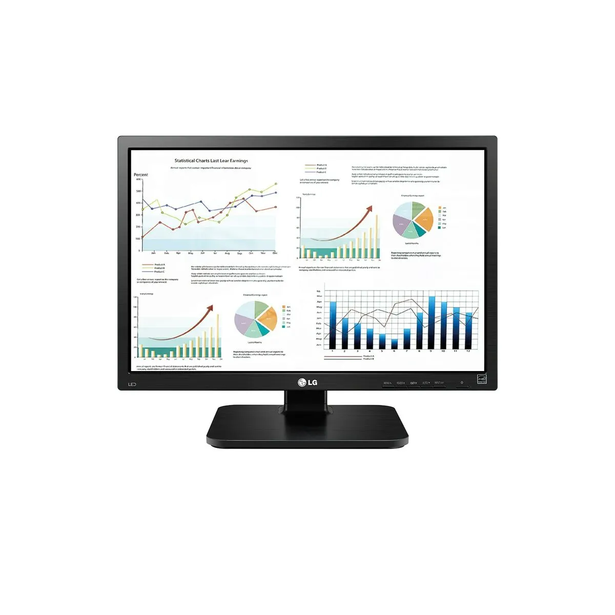 Monitor LG 24BK55WY-B 24" LED IPS 50-60  Hz