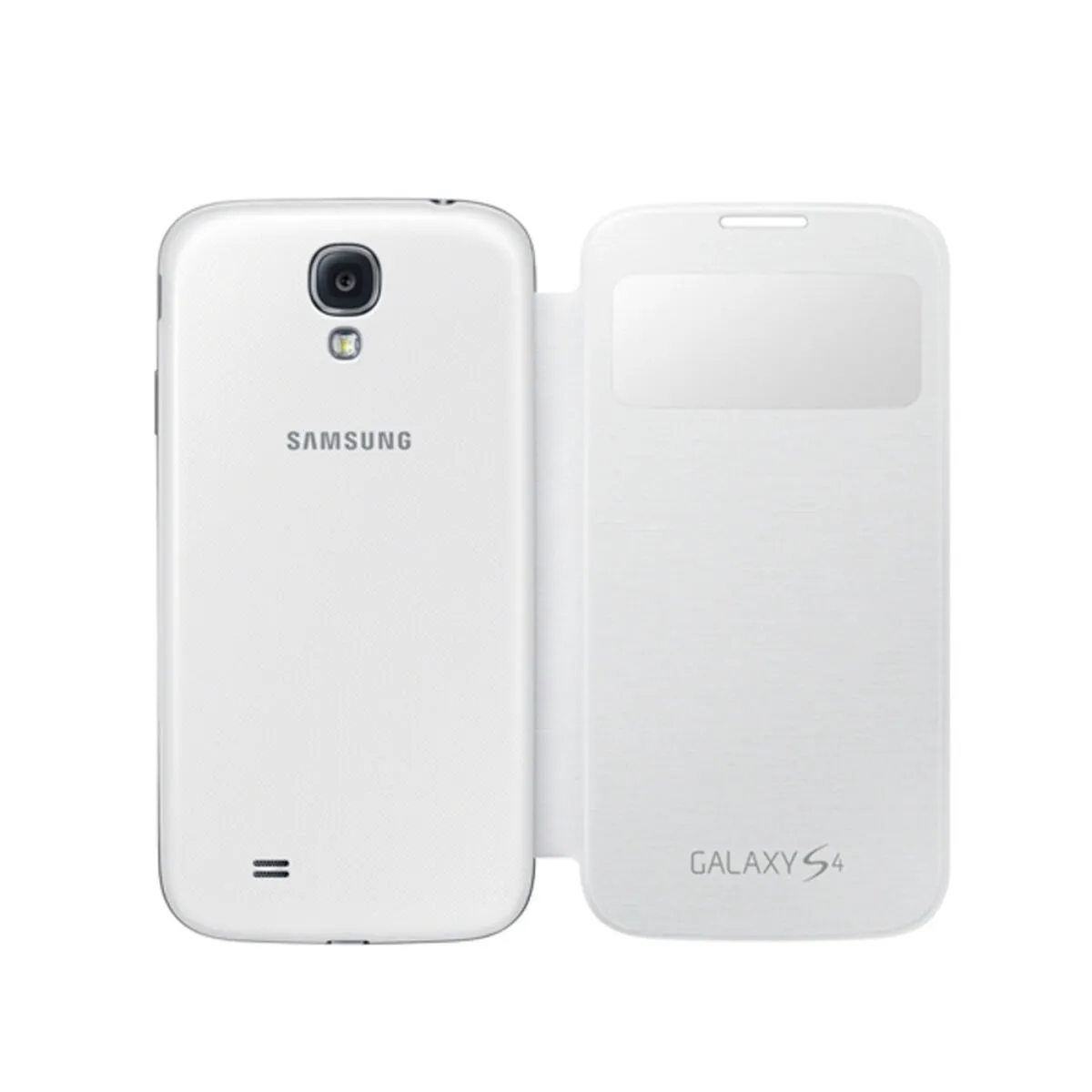 Custodia Folio per Cellulare Samsung Galaxy S4 i9500 Bianco