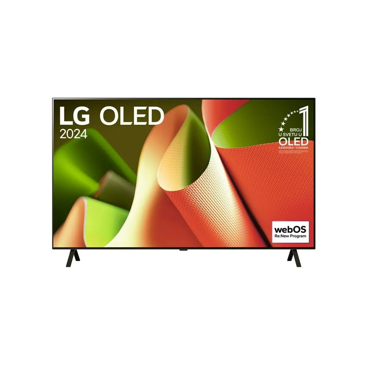 Smart TV LG OLED65B43LA.AEU 4K Ultra HD 65" HDR HDR10 WiFi OLED NVIDIA G-SYNC Dolby Vision Nero 165,1 cm