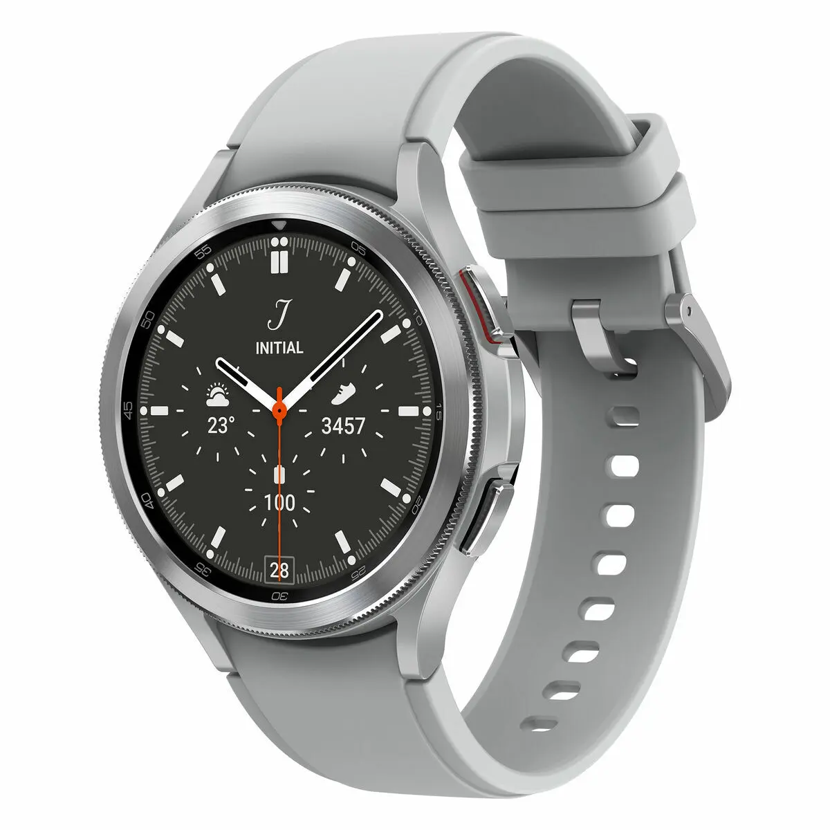 Smartwatch Samsung Galaxy Watch4 Classic Argentato Grigio Acciaio