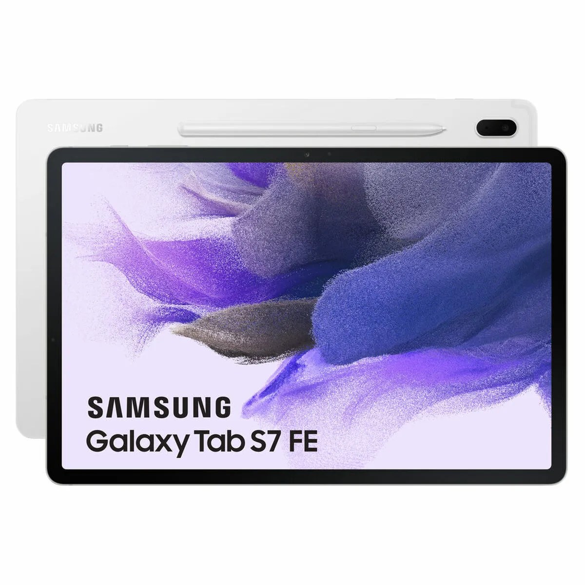 Tablet Samsung Galaxy Tab S7 FE 12.4" Octa Core 6GB RAM 128GB Argentato 6 GB RAM 12,4" Argento 1 TB 128 GB