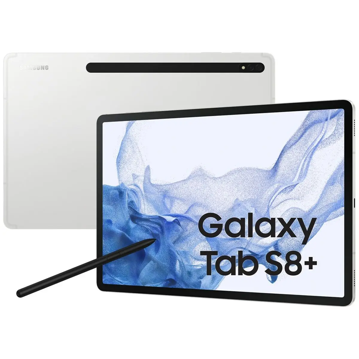 Tablet Samsung Galaxy Tab S8+ 5G SM-X806B LTE 12,4" Qualcomm Snapdragon 8 Gen 1 8 GB RAM 128 GB Argentato