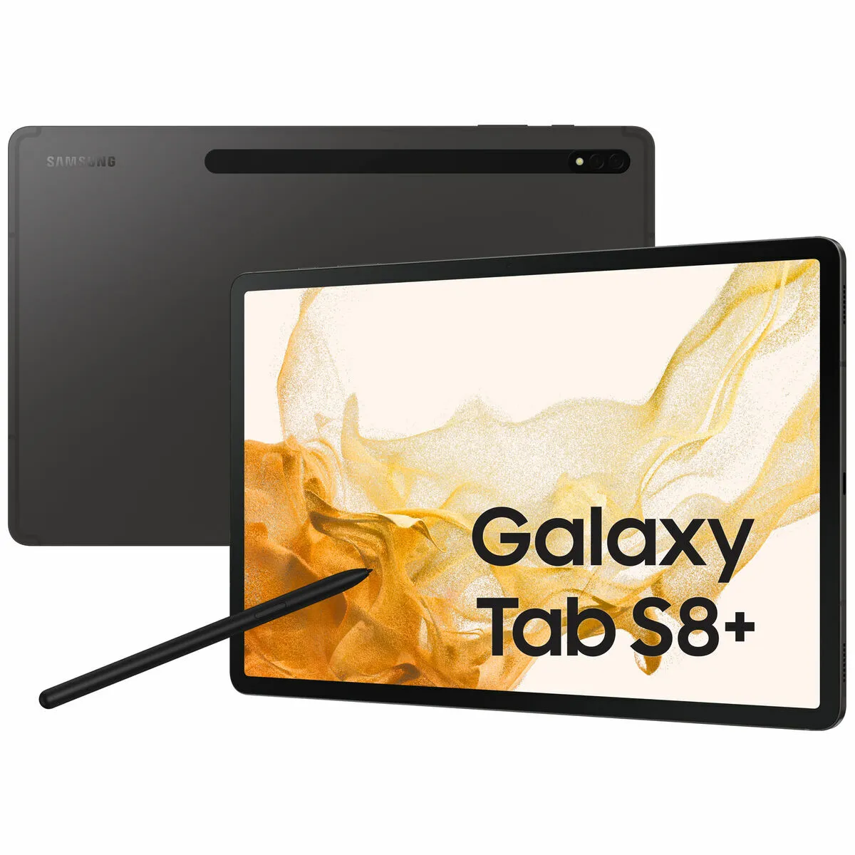 Tablet Samsung Galaxy Tab S8+ 5G SM-X806B 12,4" Qualcomm Snapdragon 8 Gen 1 8 GB RAM 128 GB Grafite