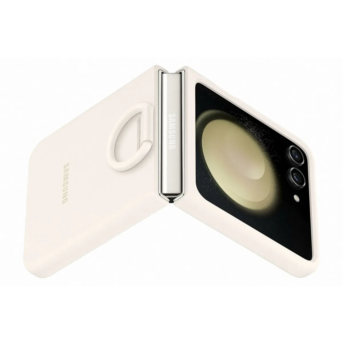 Custodia per Cellulare Samsung Galaxy Z Flip5 Crema