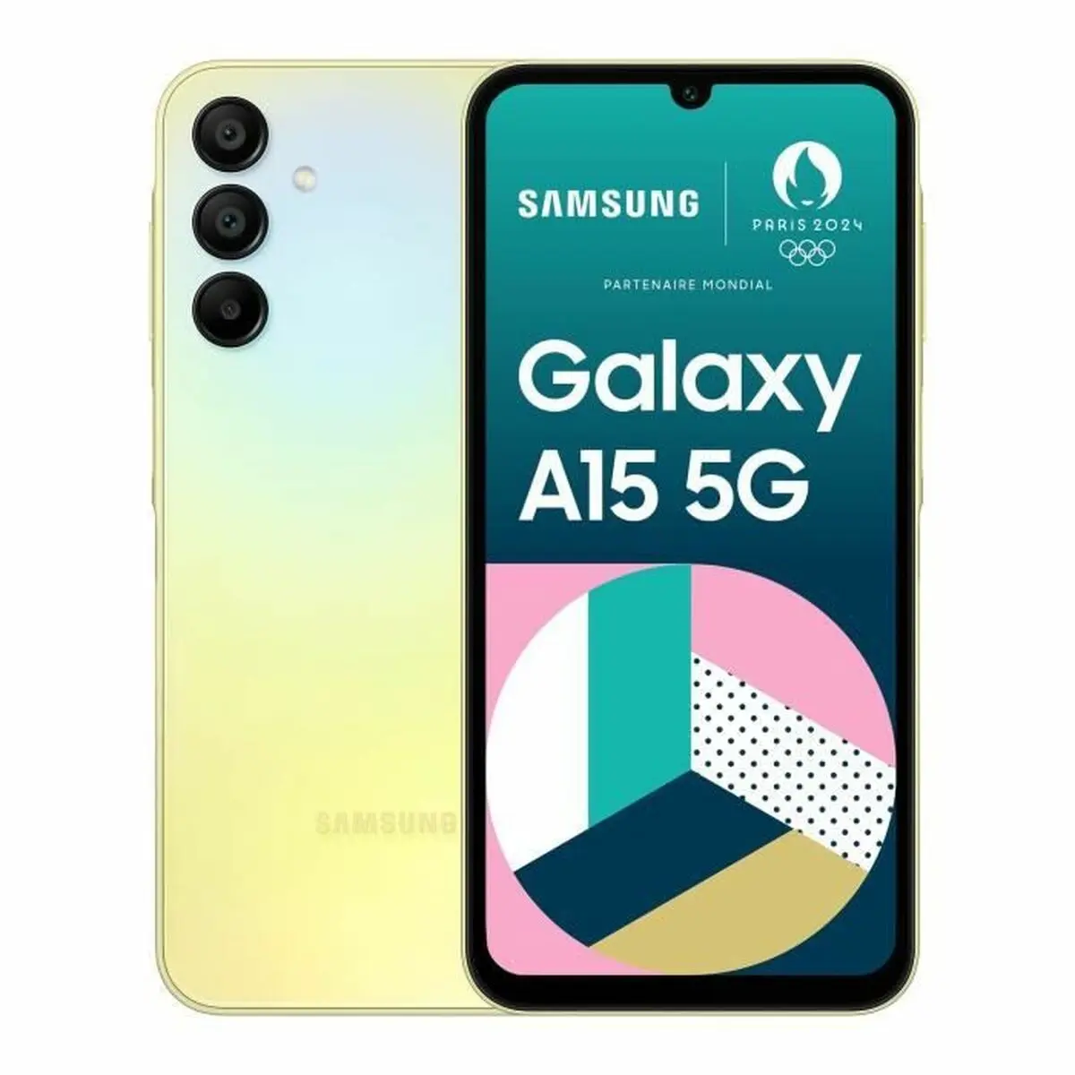 Smartphone Samsung A15 4 GB RAM 128 GB Giallo