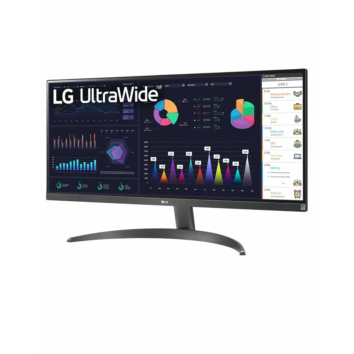 Monitor LG 29WQ500-B Full HD 29" 100 Hz