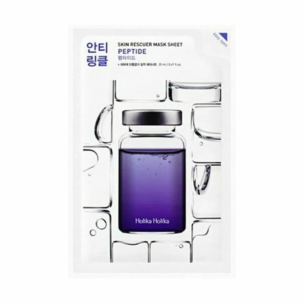 Maschera Viso Holika Holika Skin Rescue Peptide (20 ml)