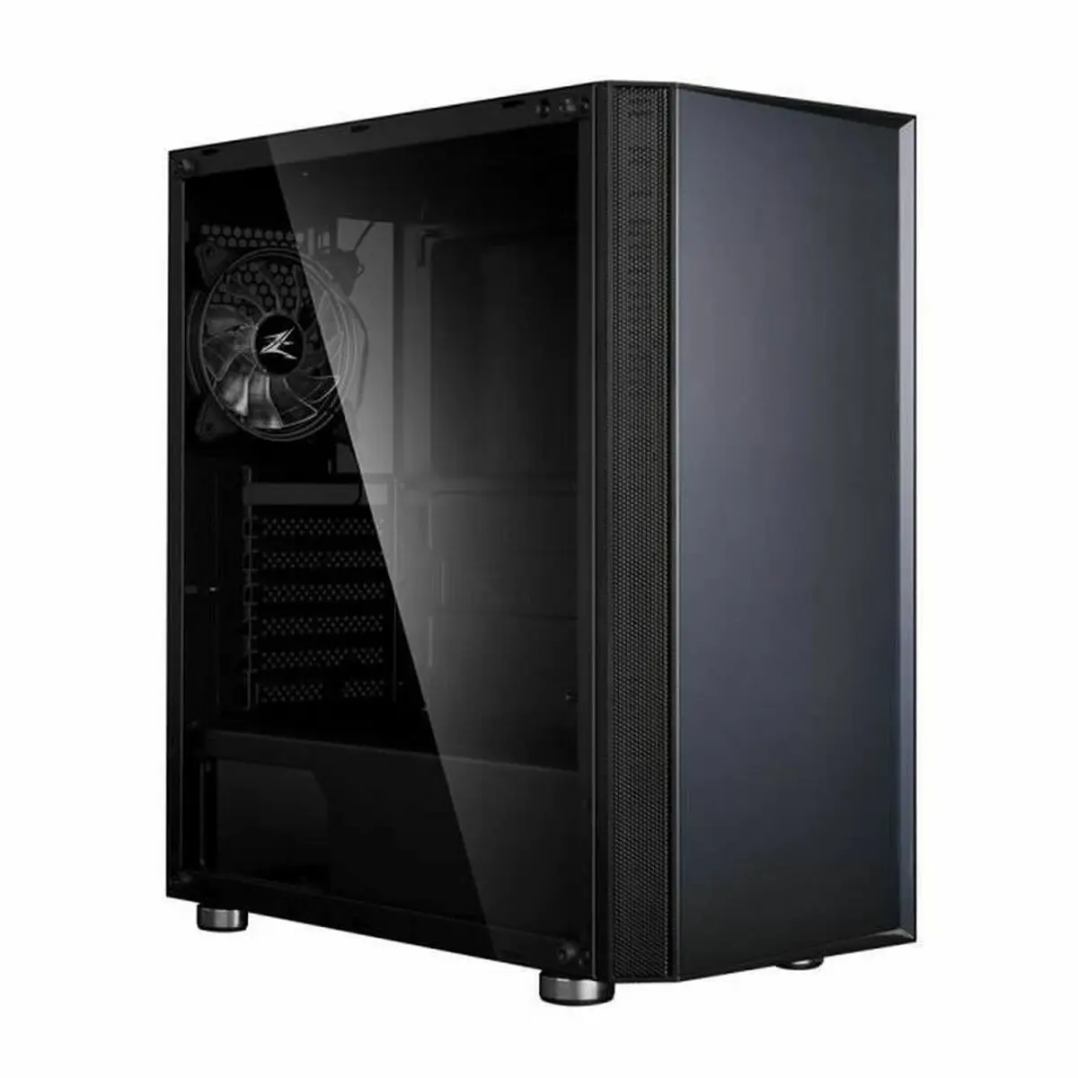 Case computer desktop ATX Zalman R2 Black Nero