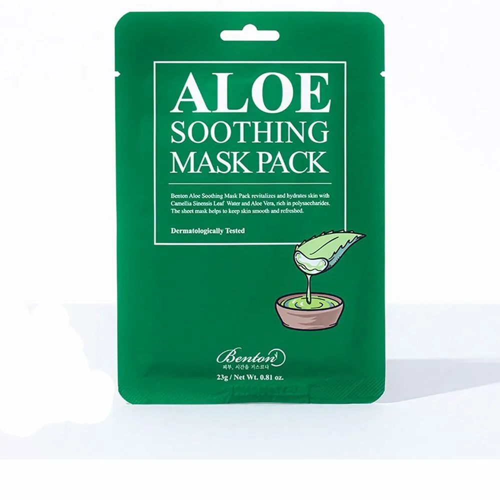 Maschera Viso Idratante Benton Aloe Soothing Aloe Vera 23 g 50 ml