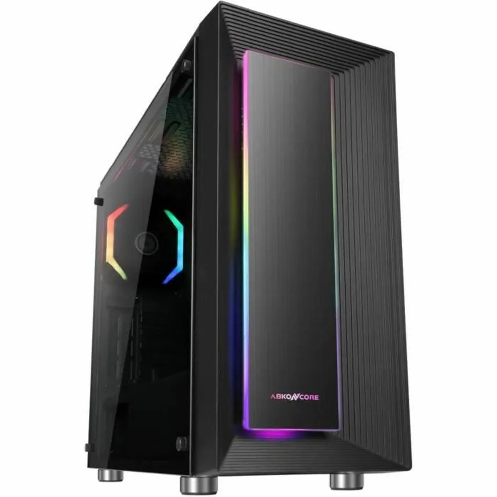 Case computer desktop ATX ABKONCORE ABKO-C-510S-G-SYNC Nero