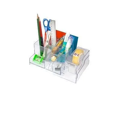 DESK ORGANIZER IN ABS TRASPARENTE