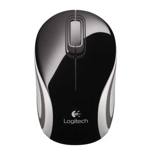 WIRELESS MINI MOUSE M187 BLACK