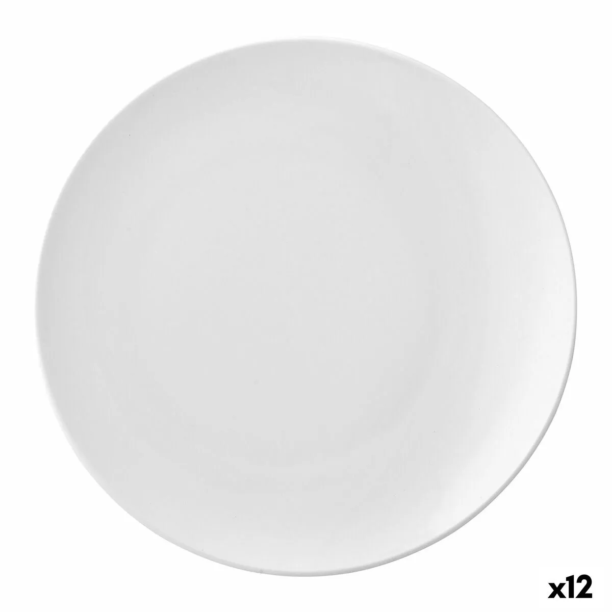 Piatto da pranzo Ariane Vital Coupe Bianco Ceramica Ø 18 cm (12 Unità)