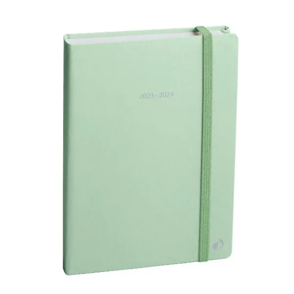 AGENDA PASTEL VERDE C/ELASTICO SC