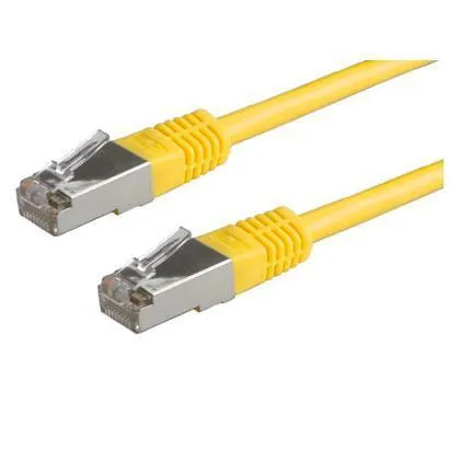 CAVO RETE 0.5M FTP CAT6 BULK GIALLO