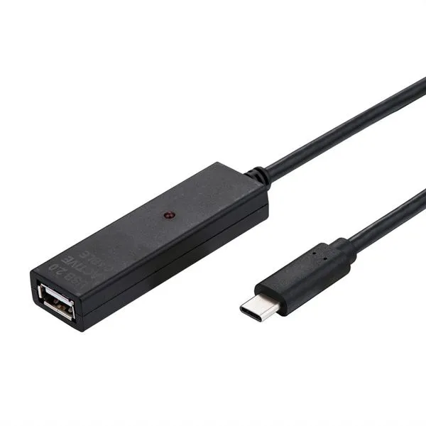 CAVO PROLUNGA USB2.0 ATTIVO A-C 10M