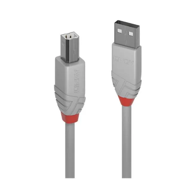 CAVO USB 2.0 GRIGIO 1M