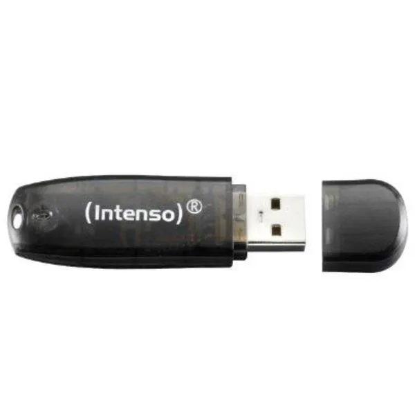 CHIAVETTA USB 16GB NERA USB 2.0