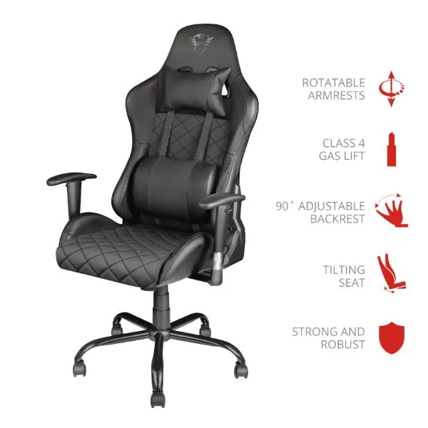 GXT708 RESTO CHAIR BLACK